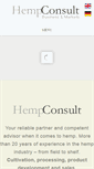 Mobile Screenshot of hempconsult.com